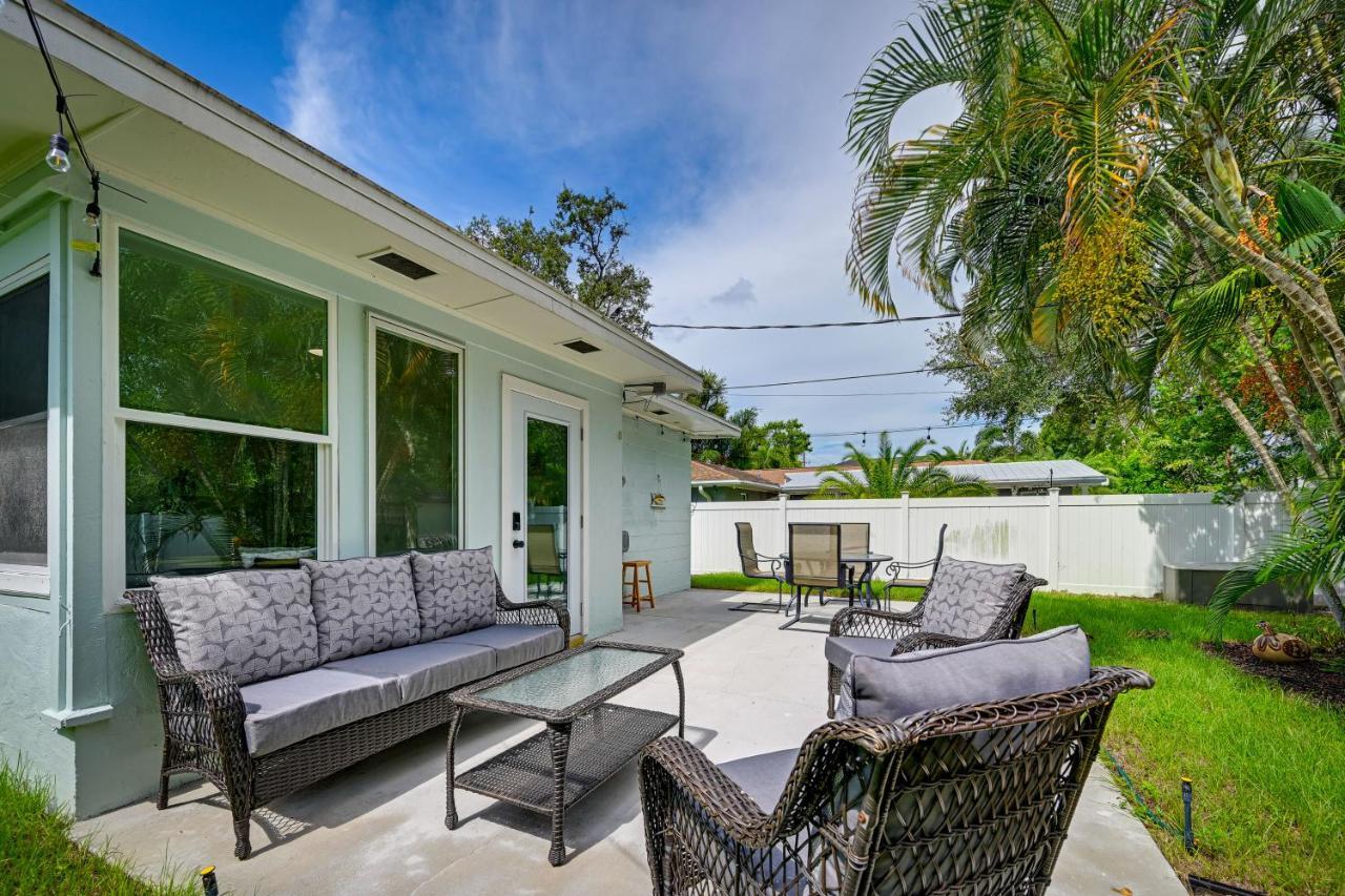 Sunny Sarasota Home With Private Yard And Fire Pit! Exteriör bild